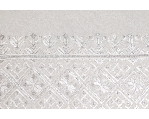 Material pentru perdele cu model geometric