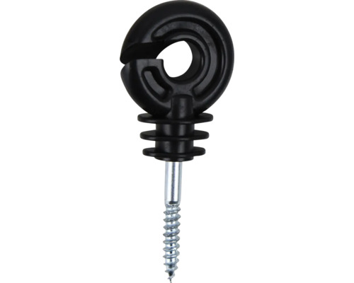 Izolator gard electric cu șurub pentru fixare