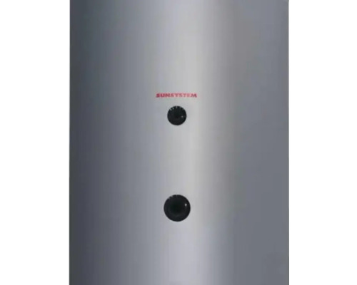 Sigla SunSystem pe un boiler de apă caldă