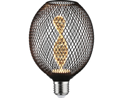 Lampă decorativă cu împletitură metalică