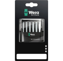 Wera Bit-Check cu biți Torx, set de 6 bucăți