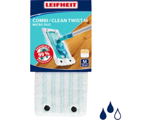 Rezervă mop Leifheit Combi Clean Twist M Micro Duo