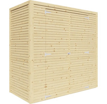 Căsuță de grădină Bertilo Cubico 1 Fineline 207x110 cm natur