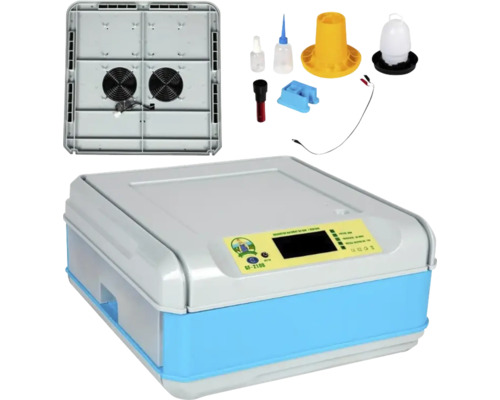 Incubator cu accesorii pentru creșterea păsărilor de curte