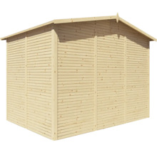 Căsuță de grădină Bertilo Fineline 322x209 cm natur