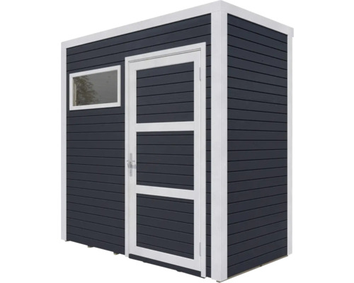 Cabină de grădină cu fereastră și ușă