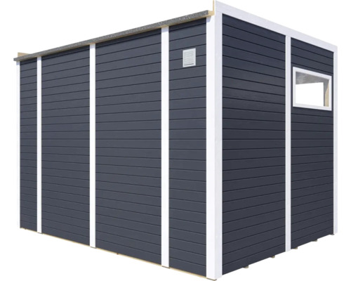 Cabină de grădină cu fereastră și aerisire