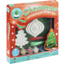Set de artizanat ornamente de Crăciun cu vopsele și adeziv