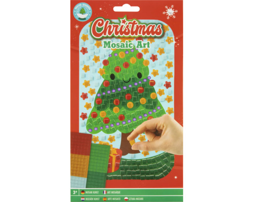 Mozaic brad Crăciun A5 Set de artă mozaic de Crăciun