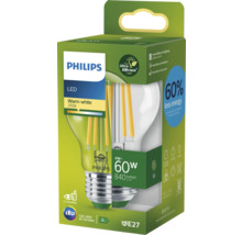 Bec LED Philips alb cald, 4 wați, dulie E27