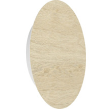 Cârlig oval de perete din lemn