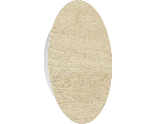 Cârlig oval de perete din lemn