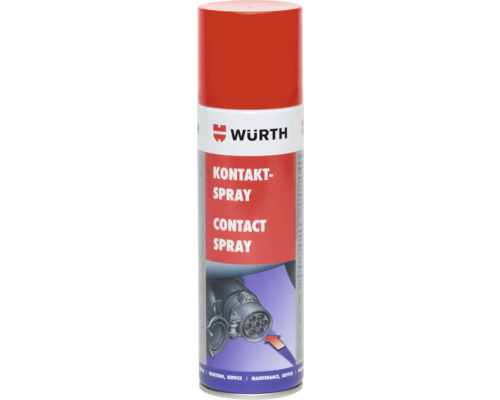 WURTH-Spray de silicona, protección permanente, limpieza, mantenimiento,  aislamiento, antiabrasión, insonorización, facilidad de montaje