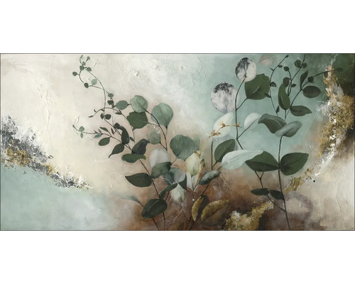 Tablou pictat manual Painted Eucalyptus I 120x60 cm