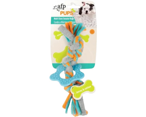 Jucărie pentru câini Multi chew Sweater Rope 19 cm