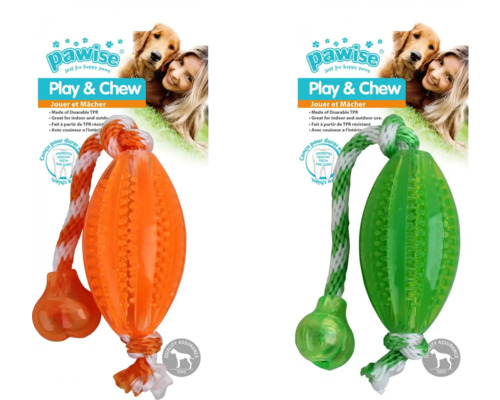 Jucărie pentru câini Minge cu sfoară diferite culori