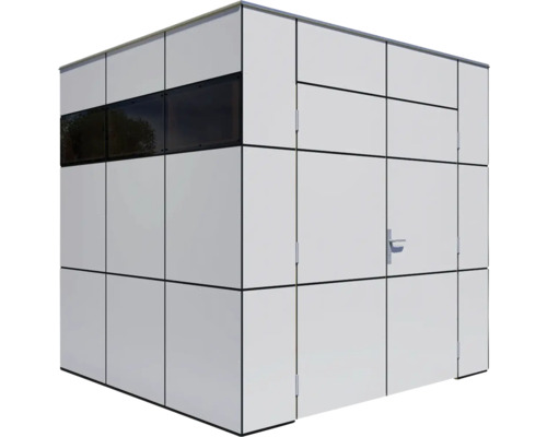 Cabină de grădină cu fereastră și ușă