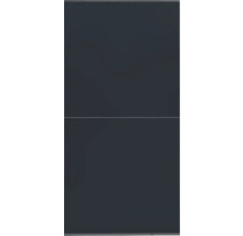 Suport pentru lemne de foc Bertilo 151x75x154 cm alb antracit