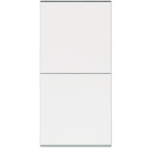 Suport pentru lemne de foc Bertilo 151x75x154 cm alb antracit