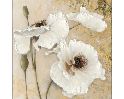 Tablou pictat manual Abstract Classics I 40x40 cm