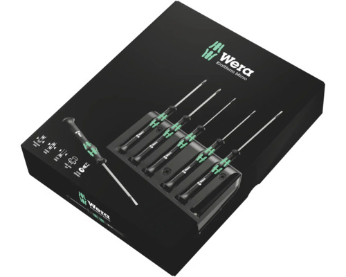 Set de șurubelnițe Wera Kraftform Micro în set