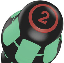 Prim-plan al unui schimbător de viteze cu numărul 2.