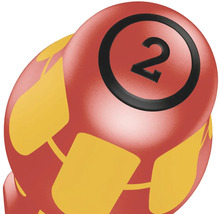 Bilă de loterie cu numărul doi