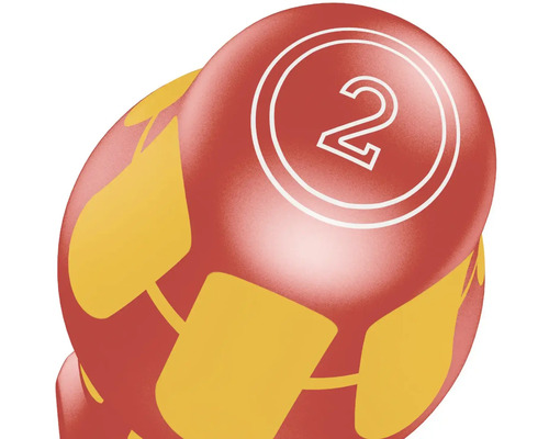 Numărul doi pe un obiect