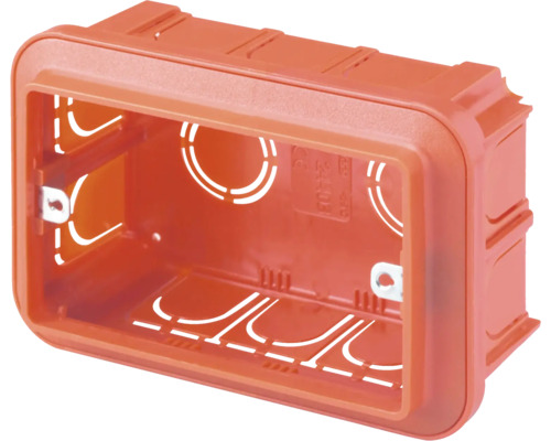 Doză zidărie 3 module Gewiss, portocaliu | HORNBACH
