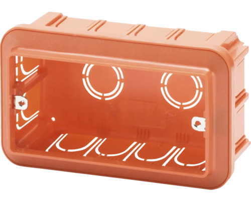 Doză zidărie 4 module Gewiss, portocaliu | HORNBACH