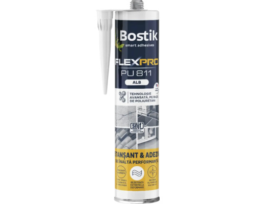 Etanșeizant și adeziv Bostik gri beton 300 ml