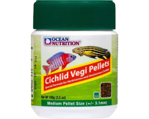 Ocean Nutrition Cichlid Vegi Pellets hrană pentru pești, 100 grame