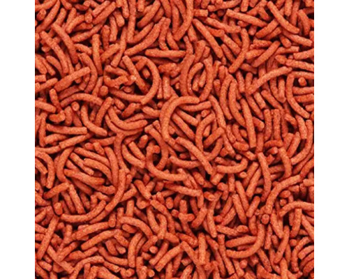 Prim-plan cu hrană pentru pești