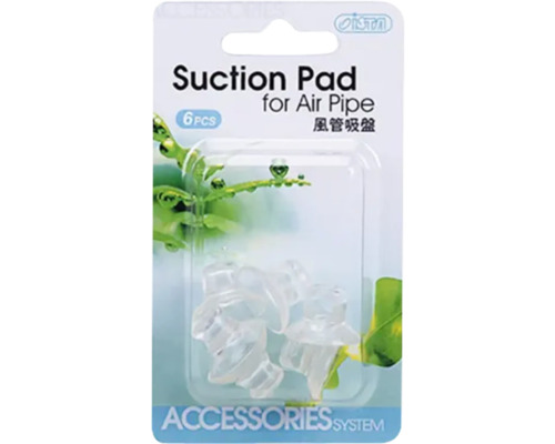 Șase ventuze pentru furtunuri de aer într-un pachet.