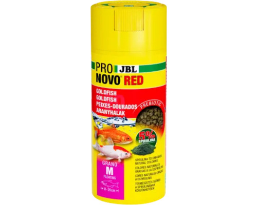 Hrană pentru pești acvariu JBL ProNovo Red Grano M CLICK 250 ml