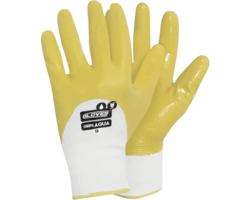 Mănuși de protecție Gloves Pro Grips Aqua imersate în nitril, mărimea 10