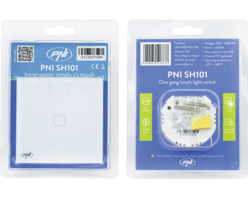Întrerupător tactil PNI SH101 în ambalaj