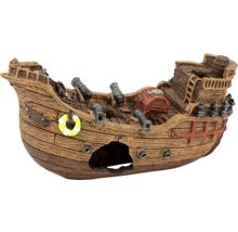 Epavă decorativă de corabie pentru acvarii