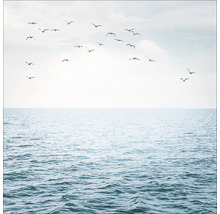 Tablou sticlă Sea Mood I 20x20 cm