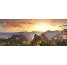 Tablou sticlă Mountain Landscape III 80x30 cm
