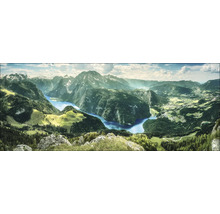 Tablou sticlă Mountain Landscape I 125x50 cm