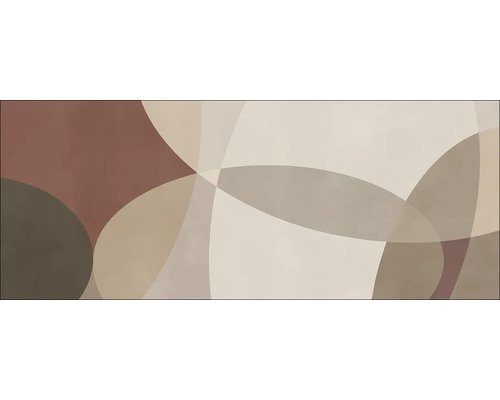 Tablou sticlă Abstract Shapes XIV 125x50 cm