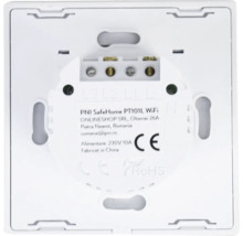 Spatele unui întrerupător de lumină WiFi PNI SafeHome PT101L