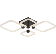 Lumină de plafon cu design geometric și iluminare LED
