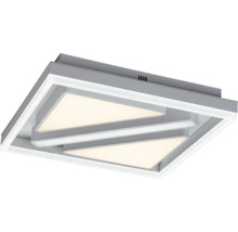 Plafonieră LED pătrată cu suprafețe luminoase triunghiulare