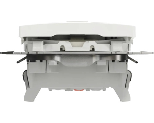 Vizualizare detaliată a unui întrerupător cu elemente metalice