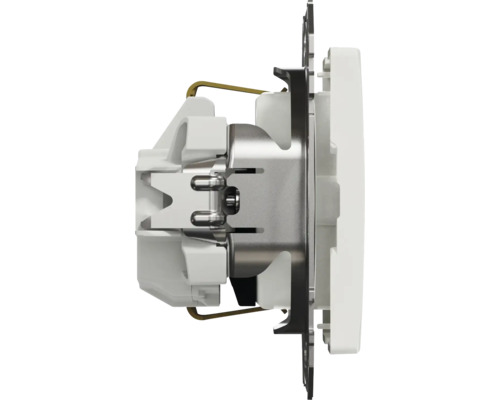 Vizualizare detaliată a unui comutator pentru montare pe perete