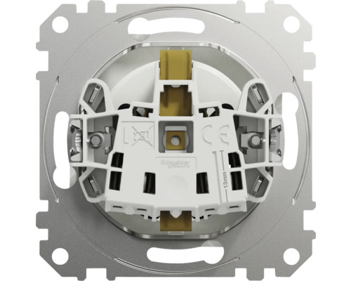 Vedere din spate a unui întrerupător cu logo-ul Schneider Electric