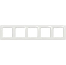 Ramă aparataje Schneider Sedna Design 5 posturi, alb
