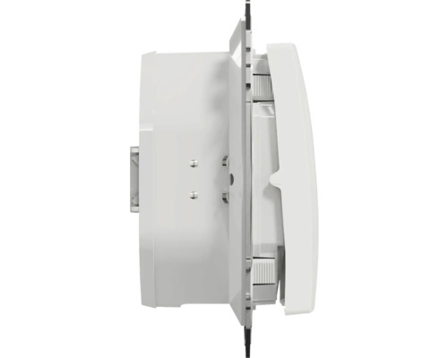 Vedere laterală a unui ventilator pentru montare pe perete